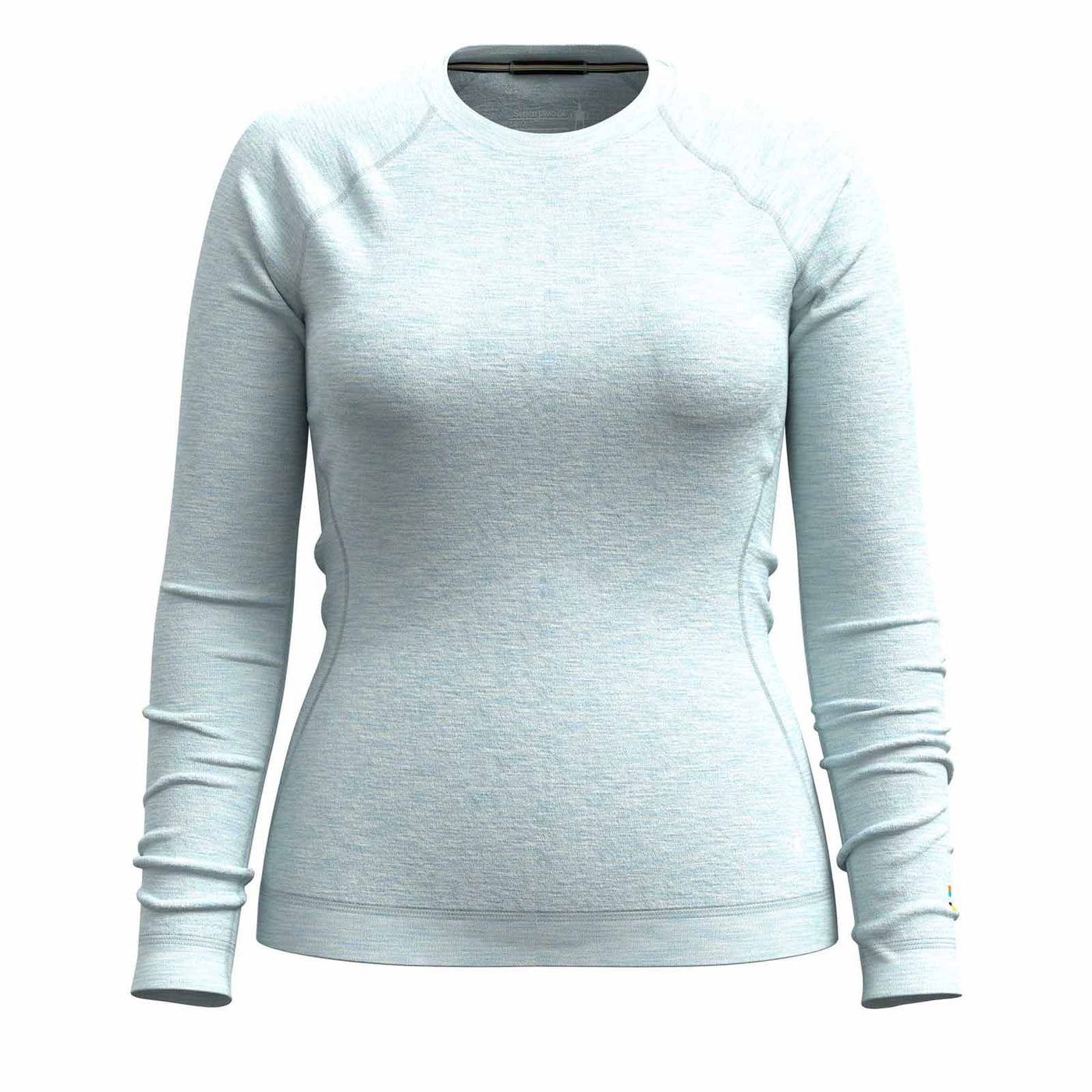 Smartwool Women's Classic Thermal Merino Base Layer Crew 2025 WINTER SKY HEATHER