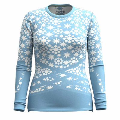 Smartwool Women's Intraknit Thermal Merino Base Layer Pattern Crew 2025 