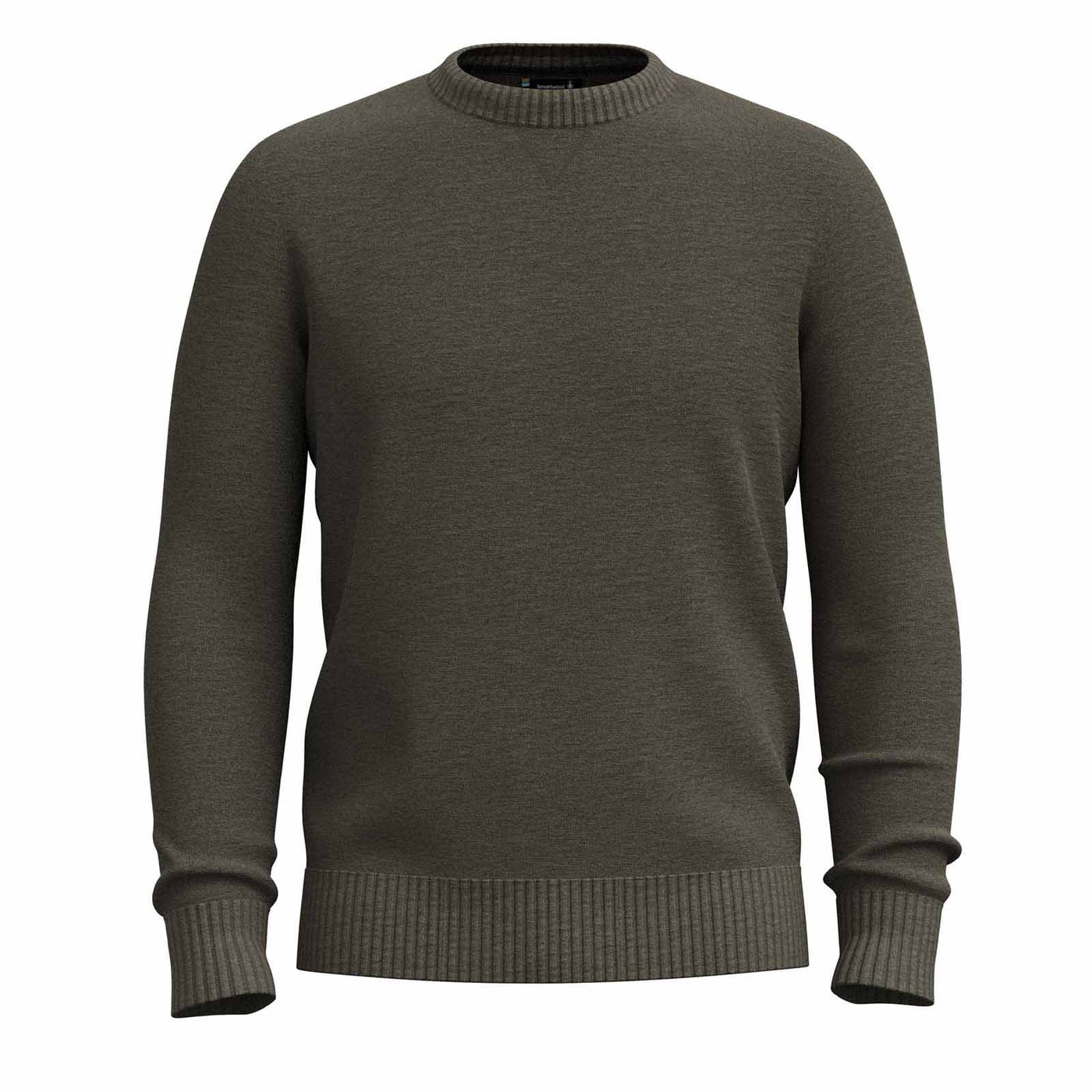 Smartwool Men's Sparwood Crew Sweater 2025 NORTH WOODS HEATHER/WINTER MOSS HEATHER