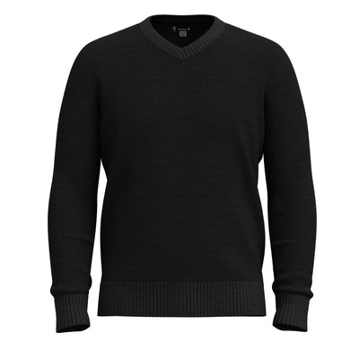 Smartwool Men's Sparwood V-Neck Sweater 2025 CHARCOAL HEATHER