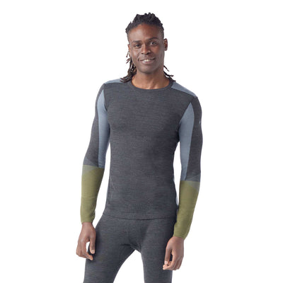 Smartwool Men's Intraknit Thermal Merino Base Layer Colorblock Crew 2025 