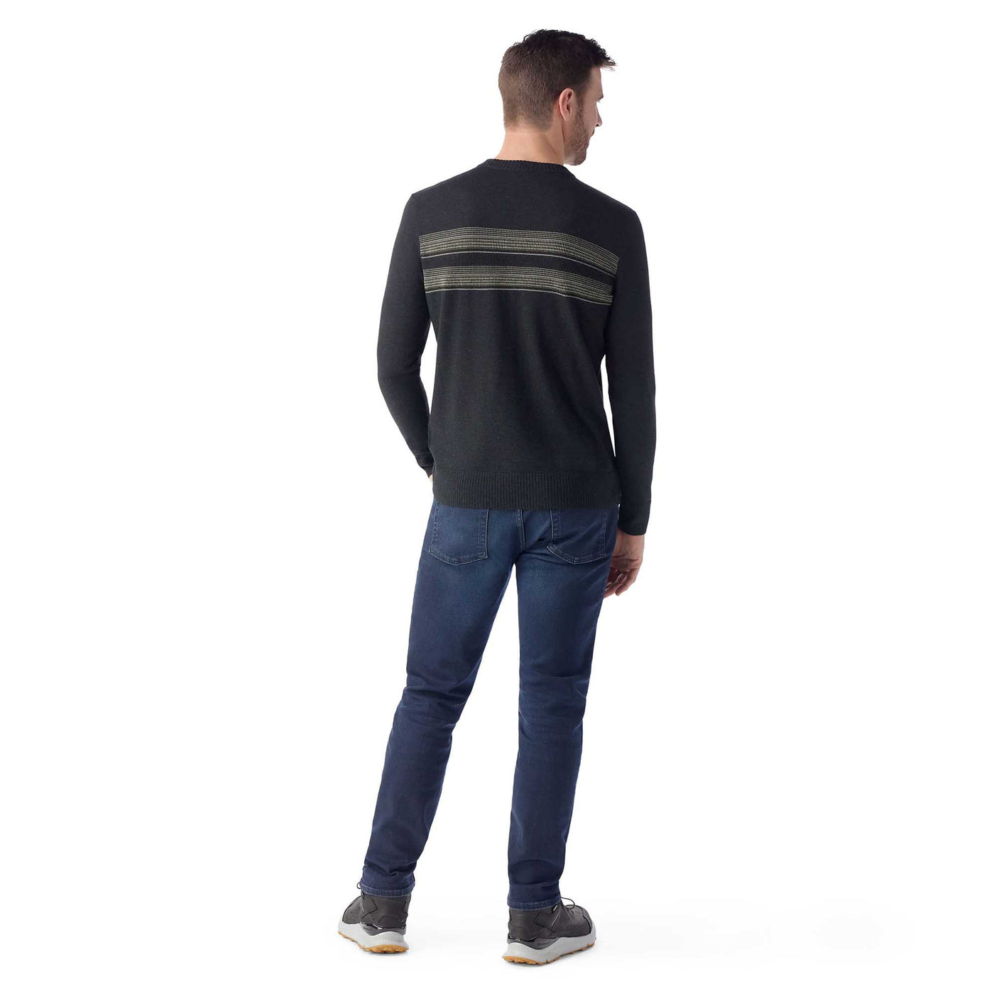 Smartwool Men's Sparwood Stripe Crew Sweater 2025 