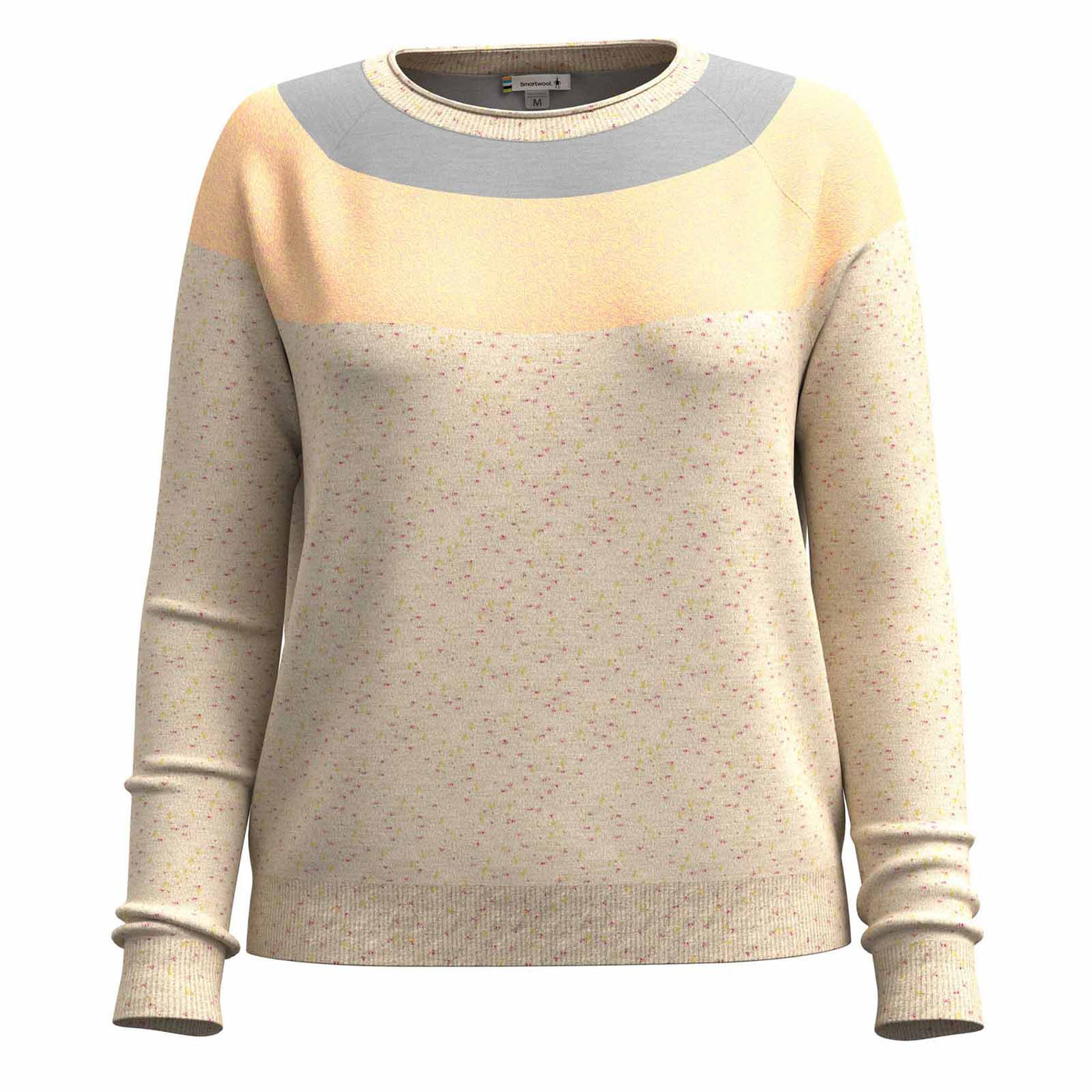 Smartwool Women's Edgewood Colorblock Crew Sweater 2025 