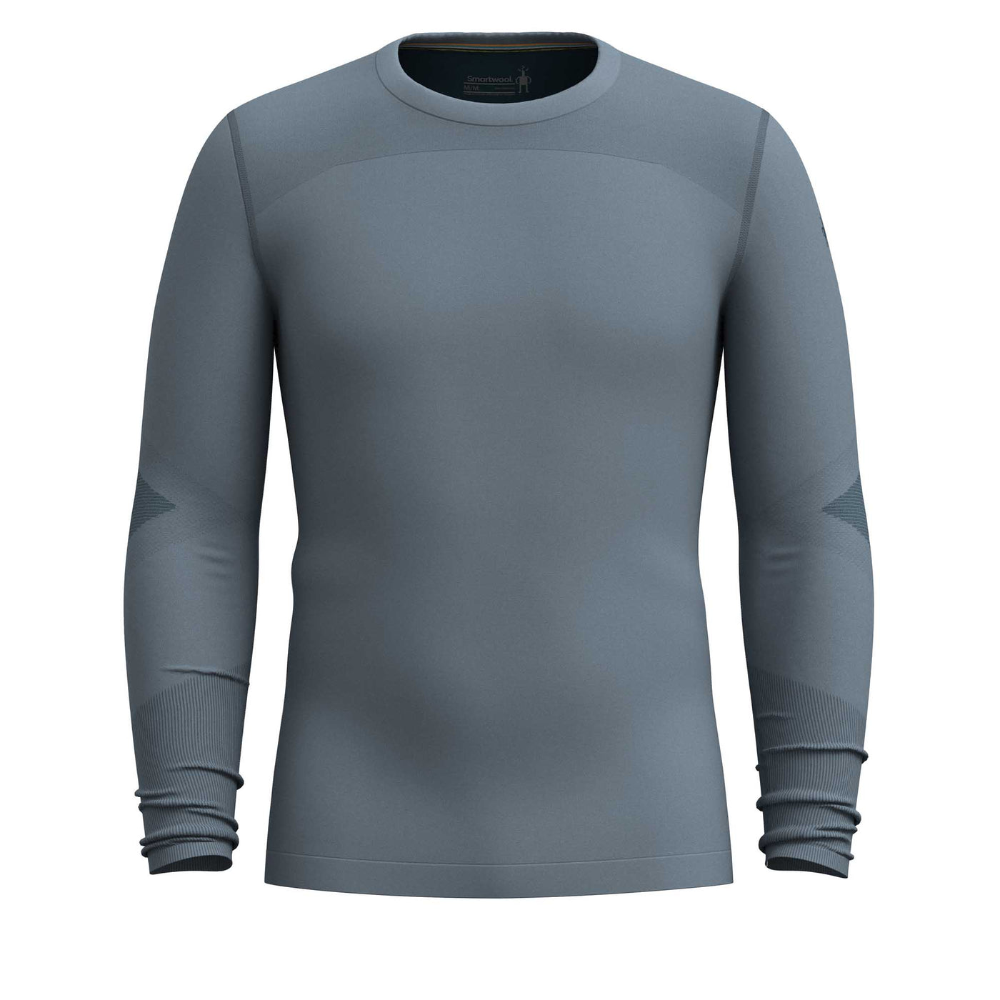 Smartwool Men's Intraknit Thermal Merino Base Layer Crew 2025 P03 Pewter Blue Twilight Blue