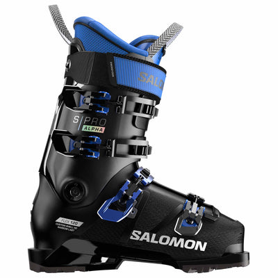 SALOMON M'S S/PRO ALPHA 120 GW SKI BOOT 2025 BLACK/RACE BLUE/RACE BLUE