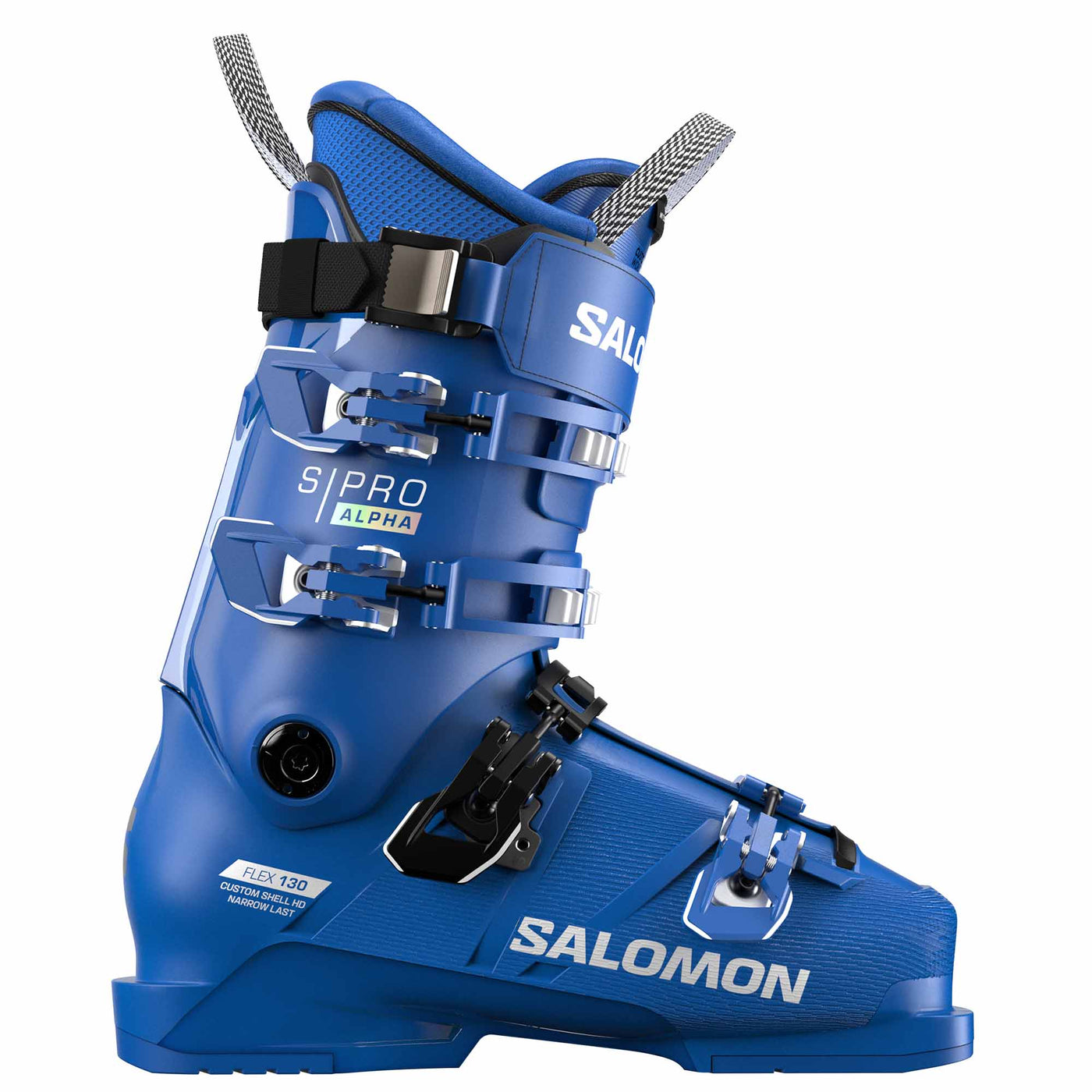 SALOMON M'S S/PRO ALPHA 130 SKI BOOT 2025 RACE BLUE/WHITE/RACE BLUE