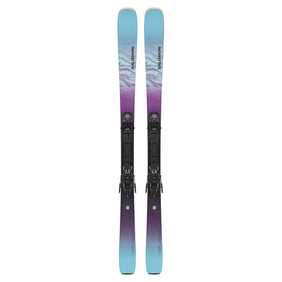 Salomon Women's E Stance W 80 Skis with M10 GW L80 Bindings 2025 