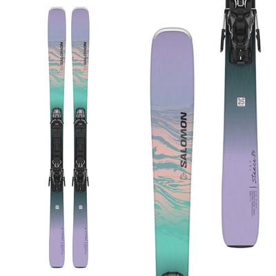 Salomon Women's E Stance W 84 Skis with M11 GW L90 Bindings 2025 151