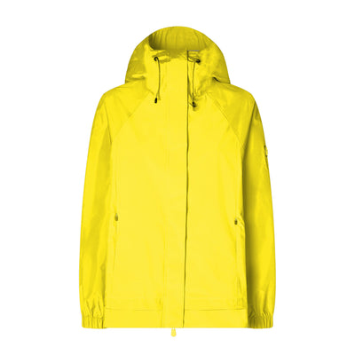 Save The Duck Women's Suki Hooded Rain Jacket 2024 STARLIGHT YELLOW