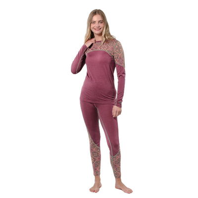 Kari Traa Women's Eloise Long Sleeve 2025 PLUM PLUM