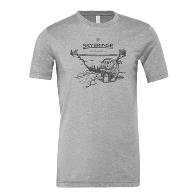 Boyne Mountain SkyBridge MI Beaver T-Shirt HEATHER GREY