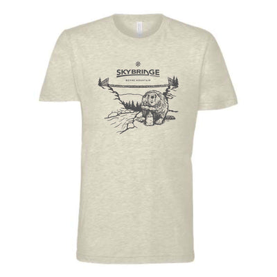 Boyne Mountain SkyBridge MI Beaver T-Shirt OATMEAL