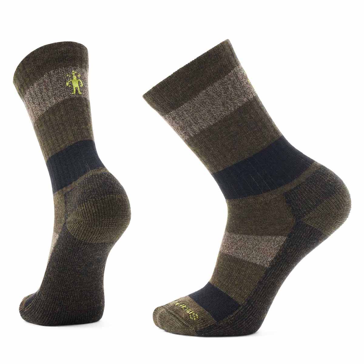 Smartwool Everyday Barnsley Sweater Crew Socks 2025 MILITARY OLIVE