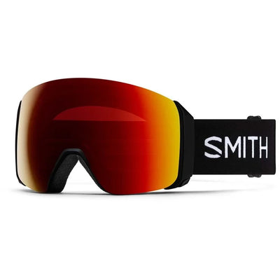 Smith 4D Mag XL Goggles with Bonus ChromaPop Lens 2025 BLACK/CP SUN RED MIR