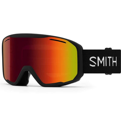 Smith Blazer Low Bridge Fit Goggles 2025 BLACK / RED SOL-X MIR