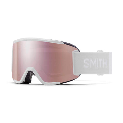 Smith Squad S Goggles with Bonus ChromaPop Lens 2024 WHITE VAPOR
