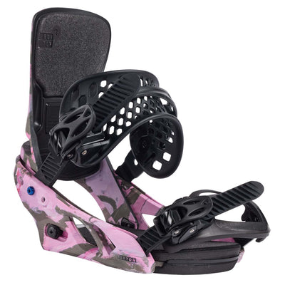 Burton Women's Lexa X Re:Flex Snowboard Bindings 2025 GRAY/PINK