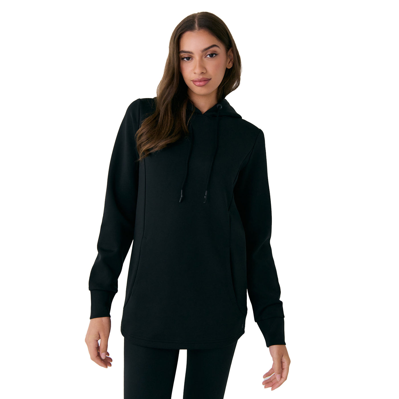 Lole Women's Spacer Long Sleeve Tunic Hoodie 2025 BLACK