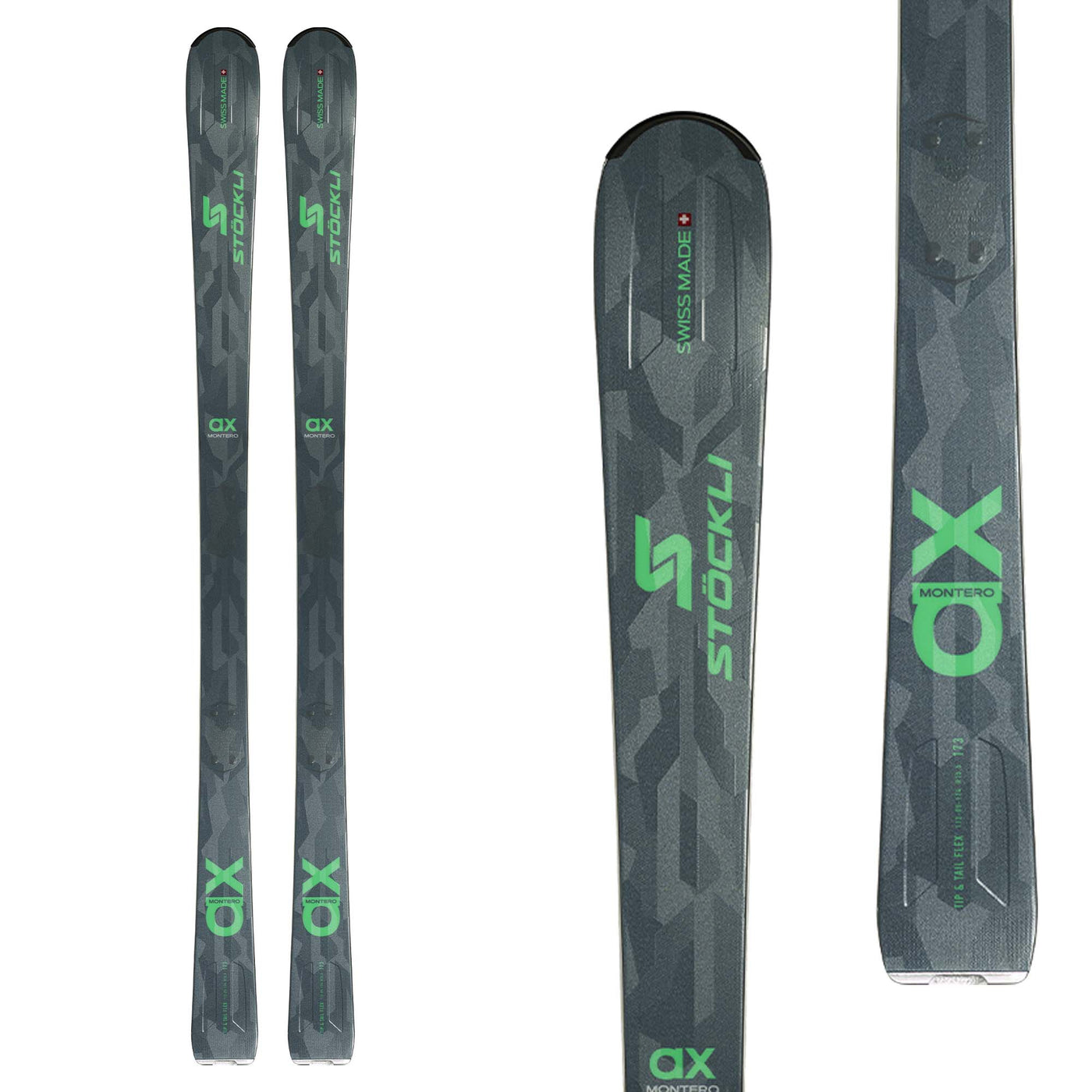 Stockli Men's Montero AX Skis 2025 163