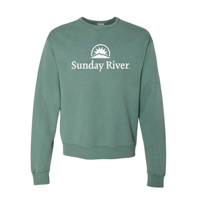 Sunday River Comfort Wash Crew Sweatshirt 2024 CYPRESS