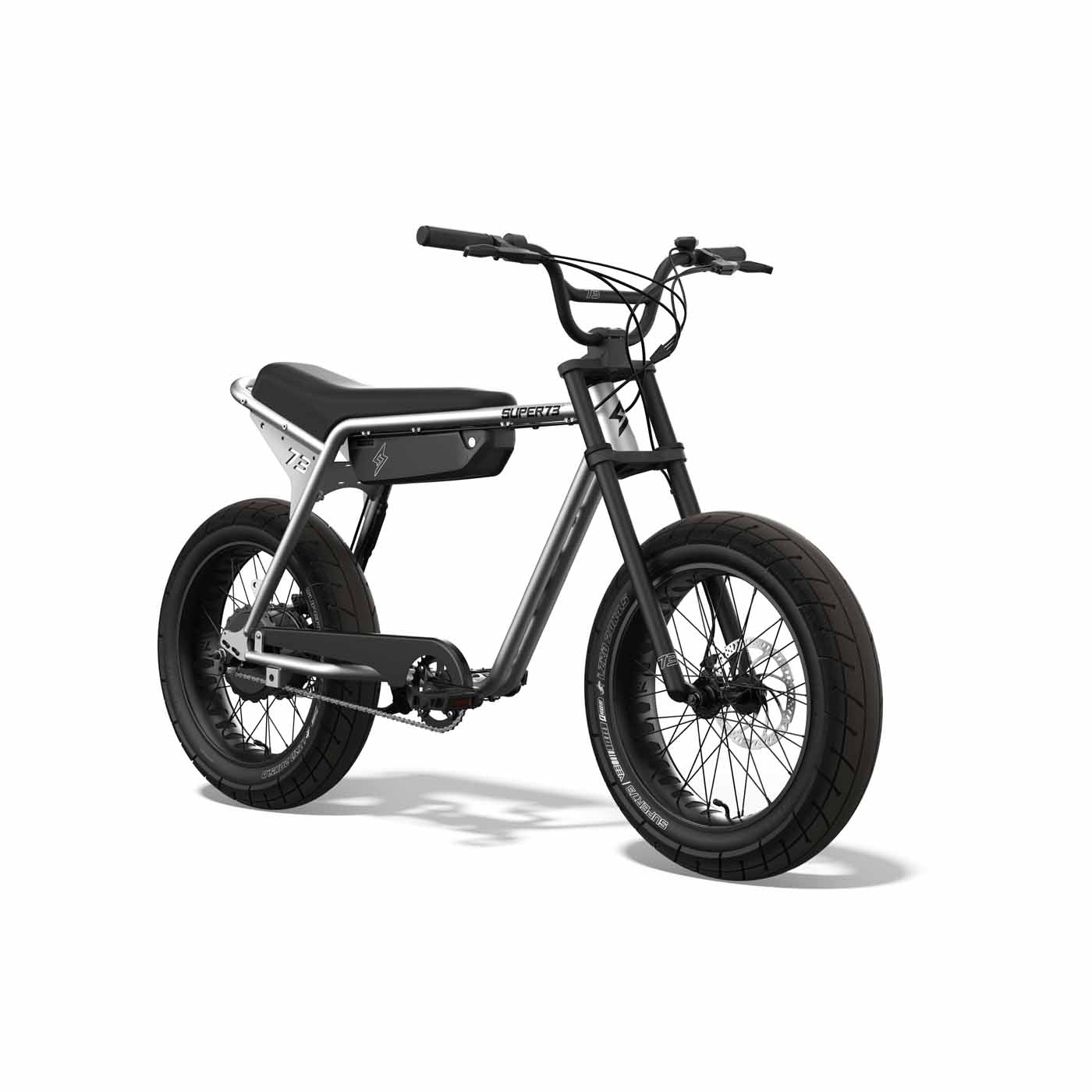 Super73-ZX CORE E-Bike 2025 METALLIC ALUMINUM