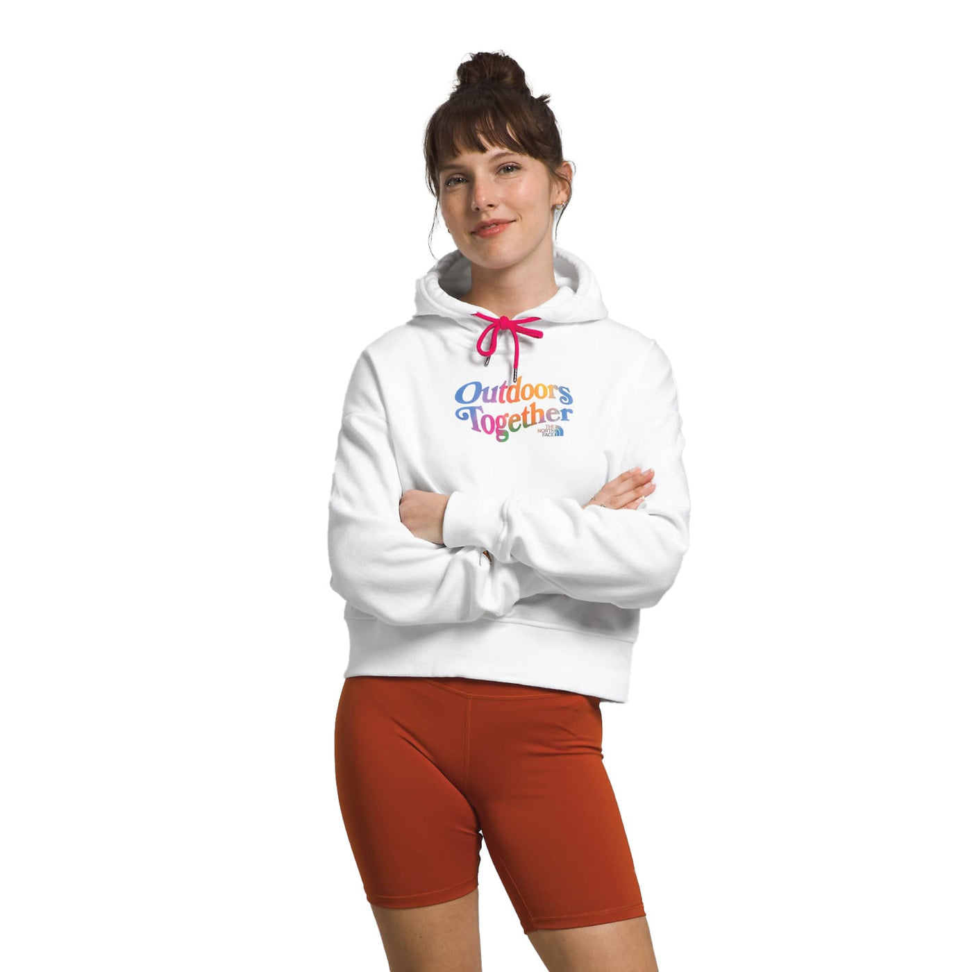 The North Face Women's Pride Hoodie 2023 TNF WHITE