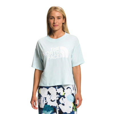 The North Face Women's Short Sleeve Half Dome Crop Tee 2023 SKYLIGHT BL