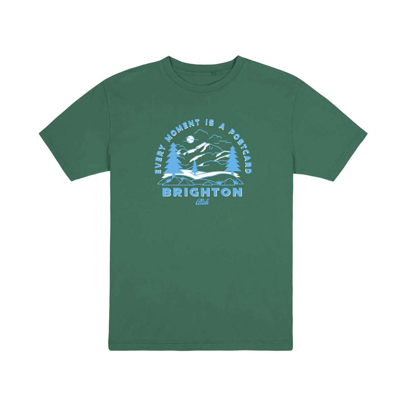 Brighton Trailhead Garment Dyed Short Sleeve Tee 2024 JADE