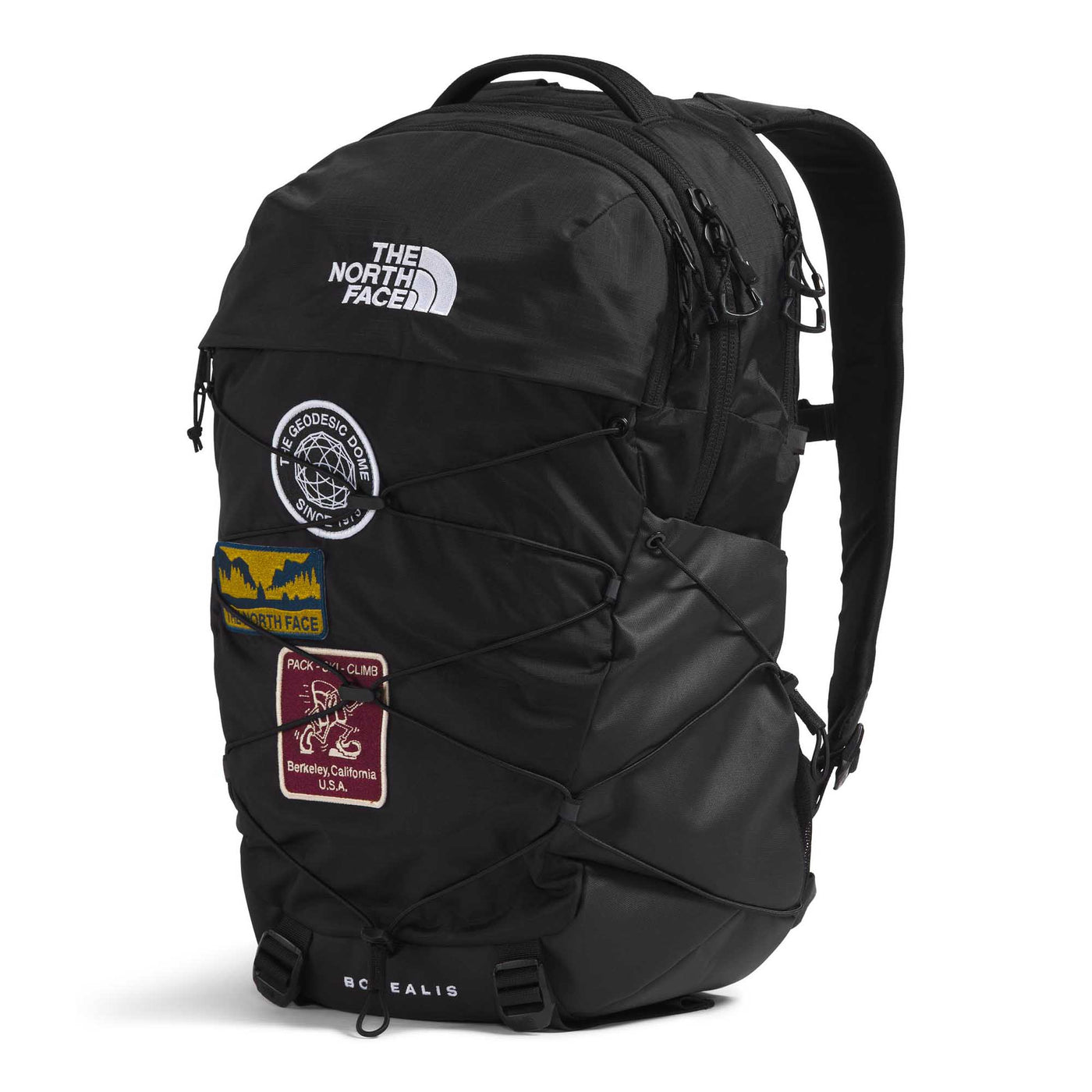 The North Face Borealis Backpack 2025 TNF BLACK U BOREALIS PATCH/TNF WHT