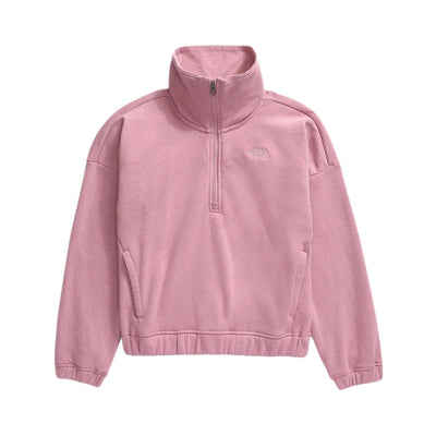 The North Face Girl's Camp Fleece 1/4 Zip 2025 MAUVE