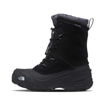 The North Face Junior's Alpenglow V WaterProof Boots 2025 TNF BLACK/VANADIS GREY