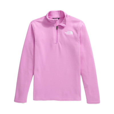 The North Face Junior's Glacier 1/4 Zip Pullover 2025 DRAGONFRUIT