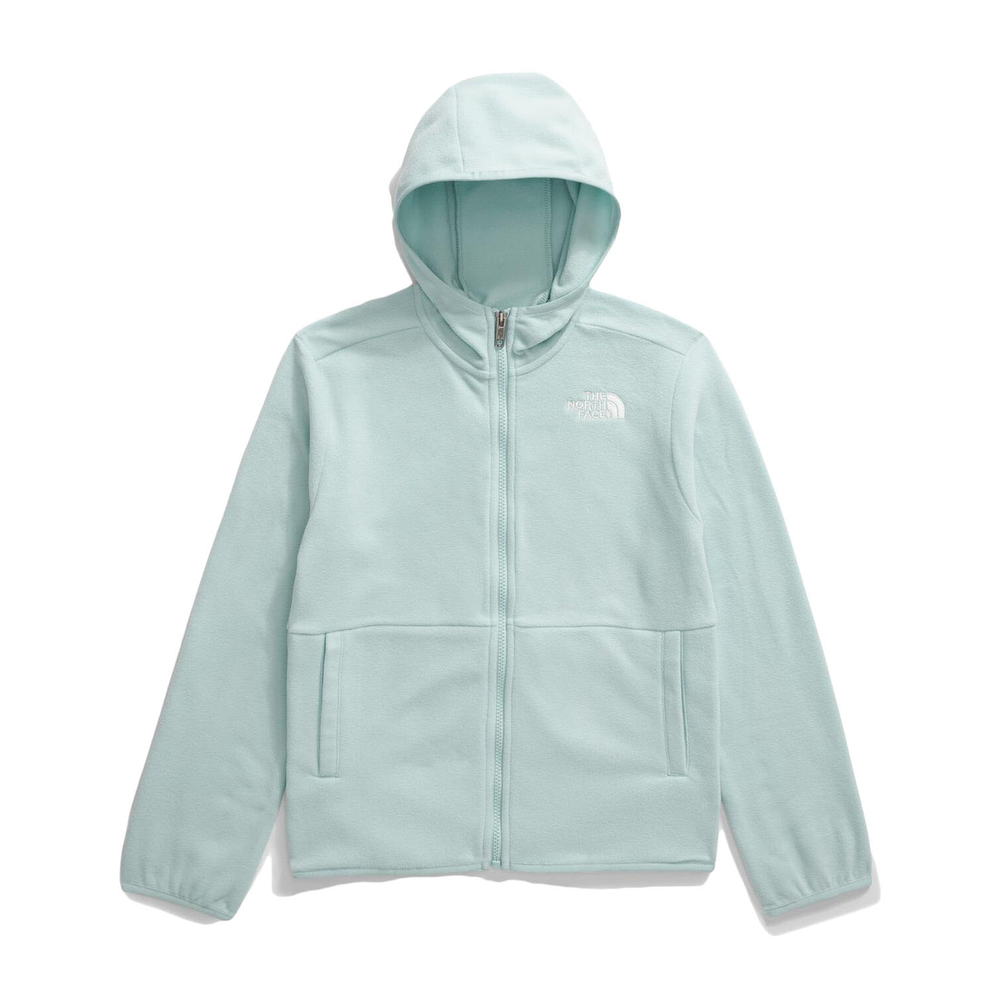 THE NORTH FACE JR'S GLACIER FULL ZIP HOODED JACKET 1Oc Muted Pine