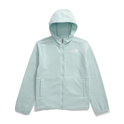 The North Face Junior's Glacier Full Zip Hooded Jacket 2025 MUTED PINE