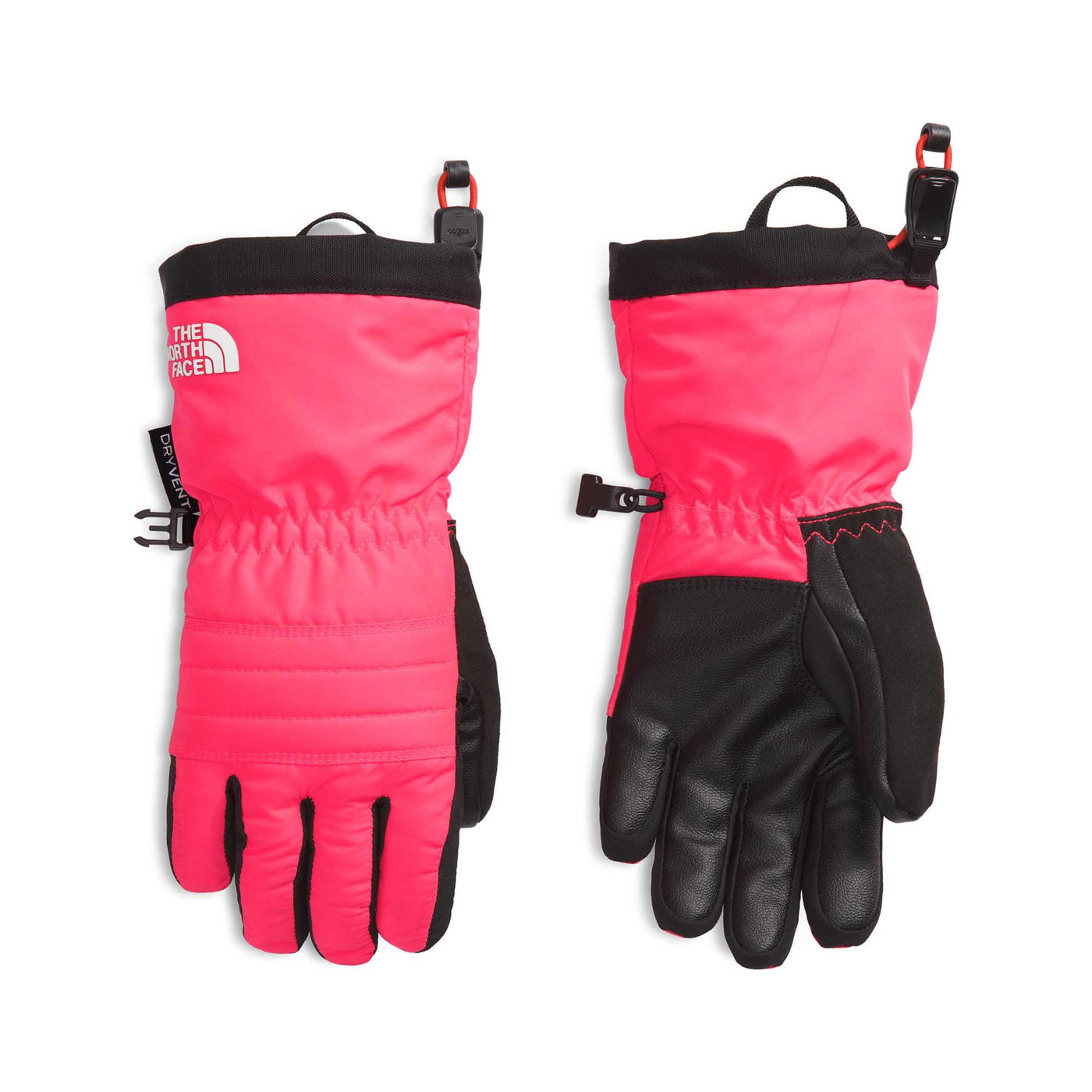 The North Face Junior's Montana Ski Gloves 2025 RADIANT POPPY