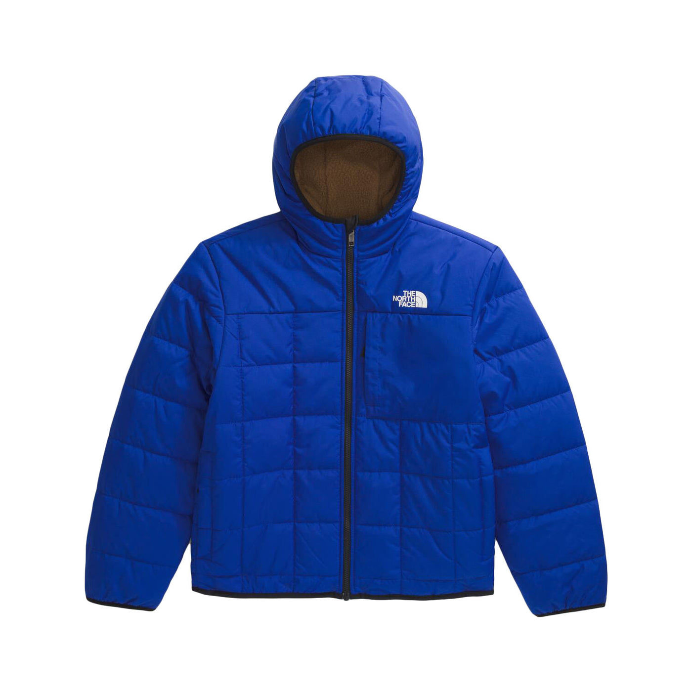 The North Face Boy's Reversible Shasta Full Zip Hooded Jacket 2026 TNF BLUE