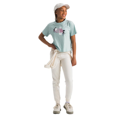 THE NORTH FACE JR'S WINTER FLOWERS S/S GRAPHIC TEE