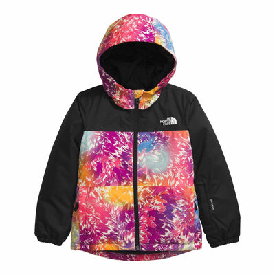 The North Face Toddler's Freedom Insulated Jacket 2025 RADIANT POPPY BLOWING WIND PRINT