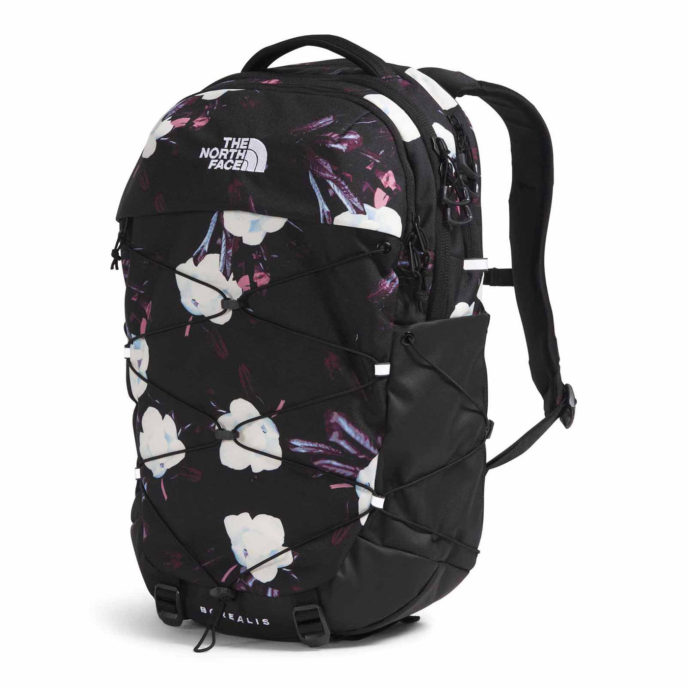 The North Face Women's Borealis Backpack 2025 TNF BLACK WINTER FLOWERS PRINT