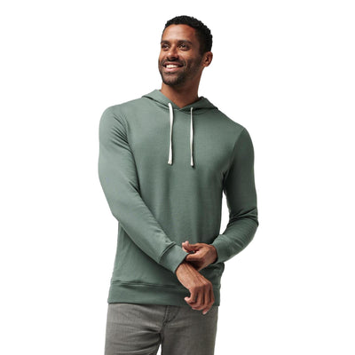 TravisMathew Men's Cloud Hoodie 2024 BALSAM GREEN