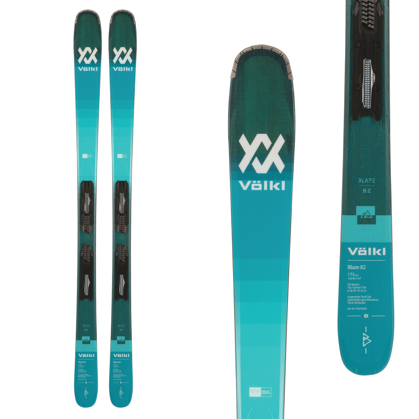 Volkl Women's Blaze 82 Ski 2024 146