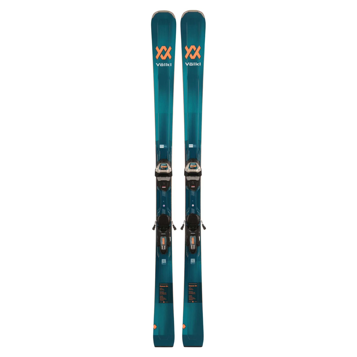 Volkl Men's Deacon 84 Skis + Lowride XL 13 Bindings 2024 