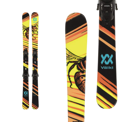 Volkl Junior's Revolt Wasp Ski+7.0 VMotion Bindings 2024 128