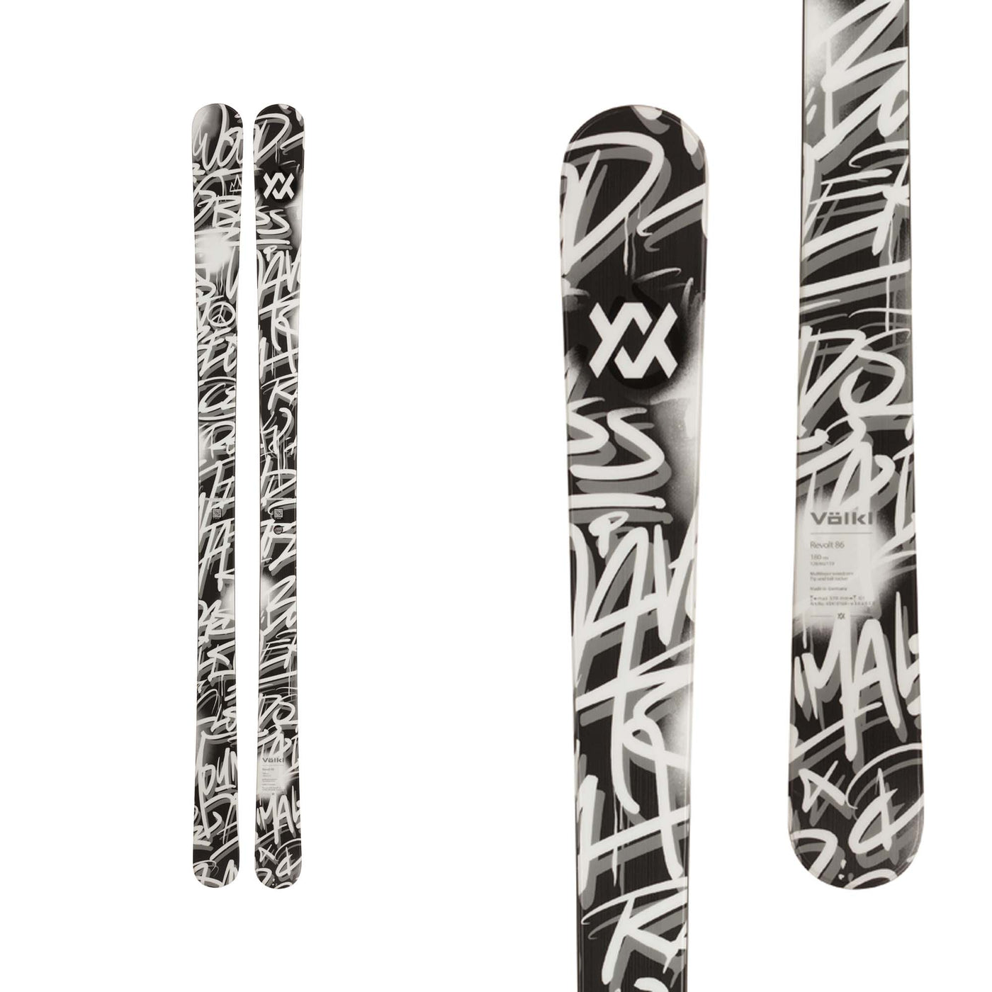 Volkl Men's Revolt 86 Skis 2025 148