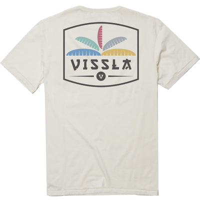 Vissla Men's Cosmic Garden Upcycled Tee 2024 BONE