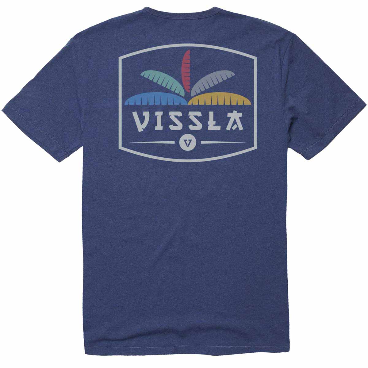 Vissla Men's Cosmic Garden Upcycled Tee 2024 DARK DENIM