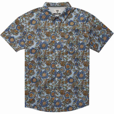 Vissla Men's Muy Muy Bueno Short-Sleeve Eco Shirt 2024 COOL BLUE