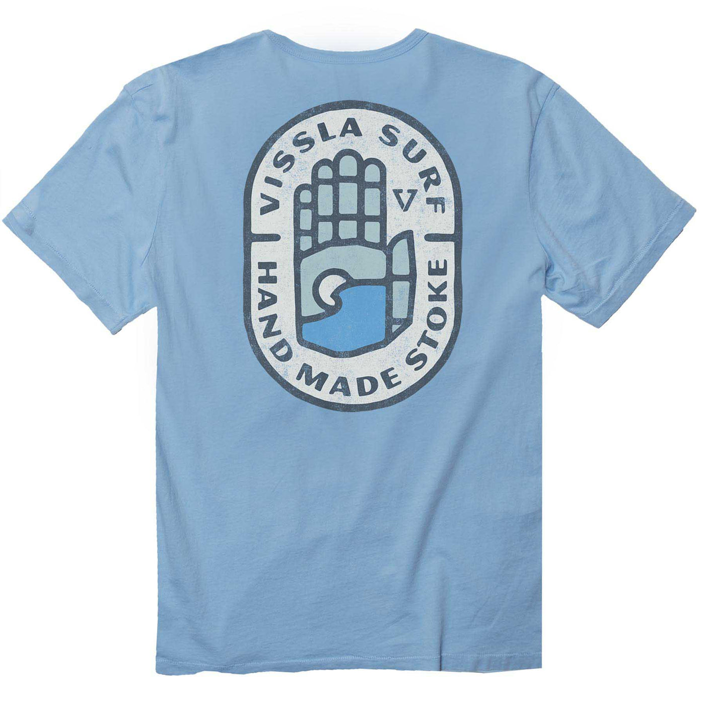 Vissla Men's Sacred Palms Tee 2024 PACIFIC BLUE