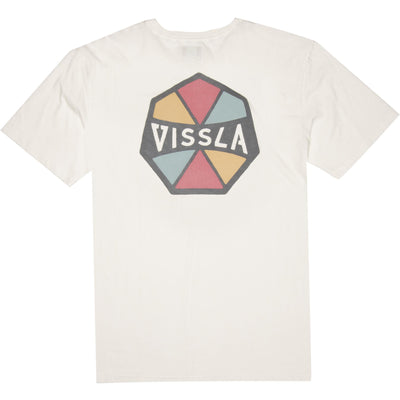 Vissla Men's Simon's Tee 2024 VINTAGE WHITE