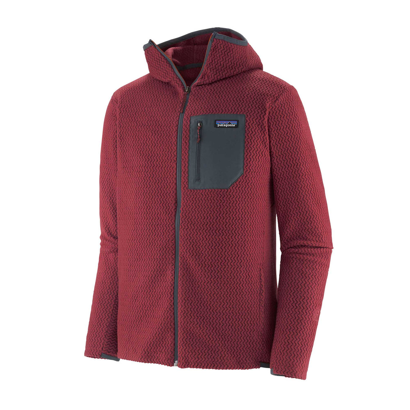 Patagonia Men's R1® Air Full-Zip Hoody 2025 SEQUOIA RED